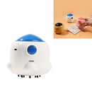 Portable Handheld Small Rocket Vacuum Cleaner Creative Student Desktop Stationery USB Mini Vacuum Cleaner(White)