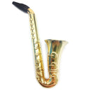 Creative Gold-plated Saxophone Filter Cigarette Holder Portable Metal Pipe