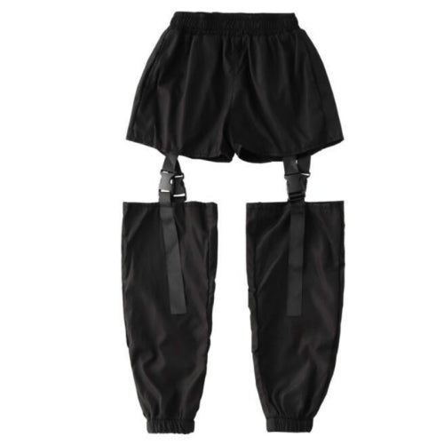 Girls Hip Hop Style Street Dance Performance Costumes, Size:150cm(Trousers)