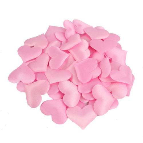100 PCS / Pack 3.5cm Wedding Supplies Love Hand Throw Flower Wedding Room Decoration Simulation Fake Petals(Pink)