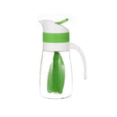 Kitchen Rotating Lid Salad Dressing Blender Sauce Bottle, Random Color Delivery