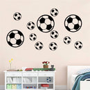 DIY Soccer Football PVC Wall Sticker Children Bedroom Living Room Decoration Sticker