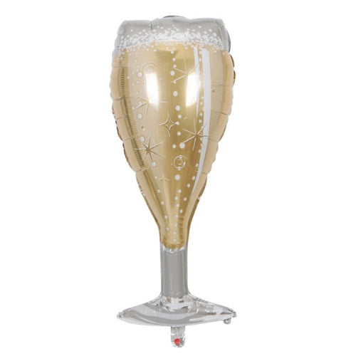 2 PCS Birthday Party Celebration Decoration Wine Bottle Wine Glass Foil Balloon, Specificate:Pentagram Wine Glass