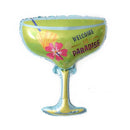 2 PCS Birthday Party Celebration Decoration Wine Bottle Wine Glass Foil Balloon, Specificate:Cool Drinking Glasses