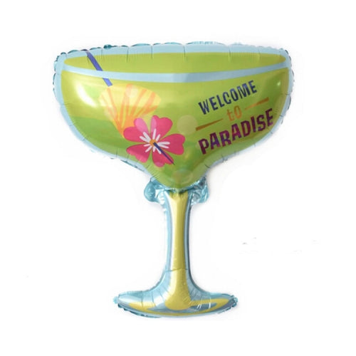 2 PCS Birthday Party Celebration Decoration Wine Bottle Wine Glass Foil Balloon, Specificate:Cool Drinking Glasses