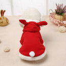 Pet Clothing Dog Pink Tender Bunny Ears Clothes, Size:L(Red)