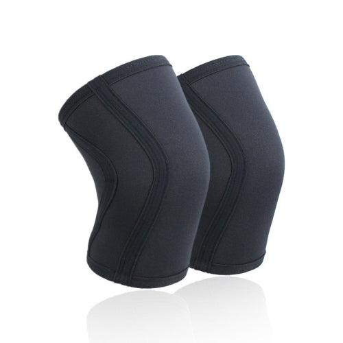 Thickened Neoprene Sports Knee Pads for Adults, SIZE:L(Black)