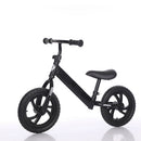 Children Bicycle No Pedal Bike 2-wheeled Kid Bike Scooter Outdoor toys Training Exercise(Black)