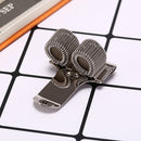 3 PCS Spring Pen Insert Notebook Hand Account Spring Clips Double Hole Pen Holder