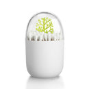 Creative Animal Plant Shape Toothpick Cotton Swab Storage Box Little Green Trees