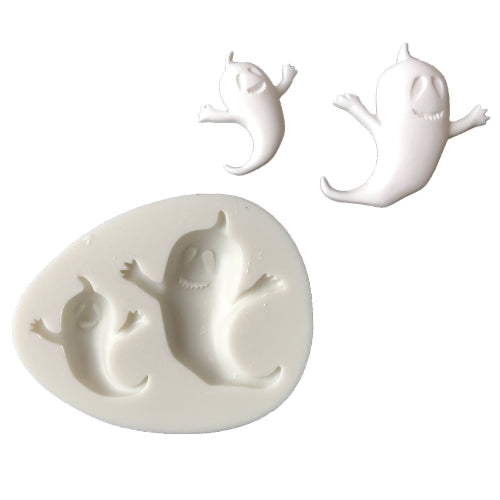 5 PCS Halloween Series Ghost Silicone Mold Fondant DIY Soft Clay Mold
