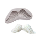 2 PCS Angel Wings 3D Silicone Mold Fondant Cakes Decorate Tools(White)