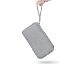 BUBM Digital Charger USB Data Cable Organizer Storage Bag Earphone Wire Power Bank Travel Case(Gray)
