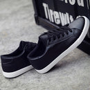 Flats Sneakers Casual shoes Lace Up Shoes, Shoes Size:36(Black)
