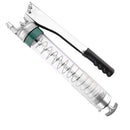 TUOSEN Hardware Tool Pressure Rod Type Greaser Oiling Tool High Pressure Manual Greaser, Style:Transparent Gear