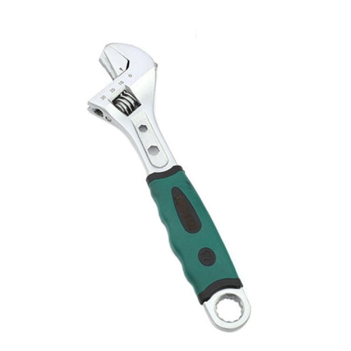 Multifunctional Water Pipe Wrench Movable Dual-purpose Spanner, Size:10 Inch