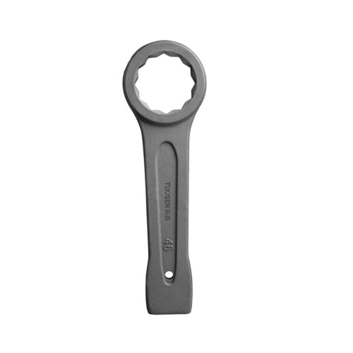 TUOSEN Single-end Straight Handle Gray Phosphating Percussion Wrench, Size:46mm