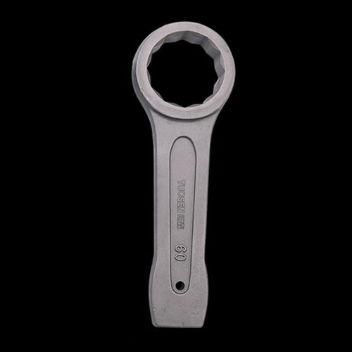 TUOSEN Single-end Straight Handle Gray Phosphating Percussion Wrench, Size:60mm