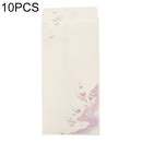 10 PCS Chinese Style Birthday Letter Antique Vertical Envelope Classical Painting Mini Greeting Postcard(Wind)