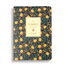 PU Leather Flower Diary Weekly Plan Cute Notepad Small Fresh Business Notebook Office Study Stationery, Size:A6(Flower of God)