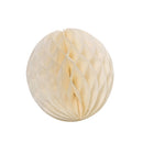 2 PCS Wedding Room Decoration Festive Mall Decoration Paper Honeycomb Ball Lantern, Size:10 inches 25 cm(Beige)