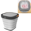 MOYU XPB30-F1 Portable Mini Automatic Household Folding Bucket Type Travel Washing Machine(Grey White)