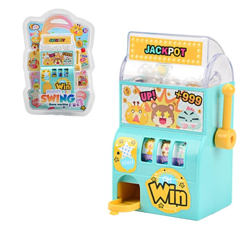 Children Puzzle Mini Shake Machine Game Toy Manual Shake Music Capsule Machine(Trolley Shaker)