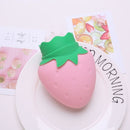 Water Filled Silicone Hot Water Bag Bottle Strawberry Hand Warmer(Light Pink)
