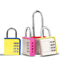 4 PCS Four Digits Combination Lock Lluggage Gym Anti-theft Padlock, Style:8072