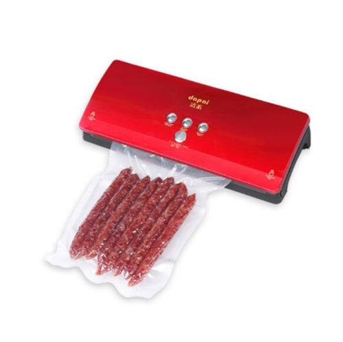 Dapai Food Vacuum Packaging Machine Household and Commercial Small Outside Pumping Packaging Bag Sealing Machine, US Plug(Red)