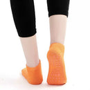 Trampoline Socks Silicone Anti-skid Socks Cotton Floor Socks, Size:32-36(Dark Orange)
