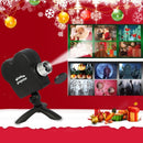 Christmas Halloween Laser Projector Mini Window Home Theater Projector, Plug Type:AU Plug