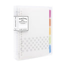 Loose-leaf Notebook Rainbow Cookie Daily Plan Personal Diary Notebook, Size:A5(Transparent)