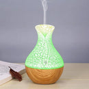 130mL Wood Grain Humidifier Portable Air Aromatherapy Sprayer USB Air Purifier