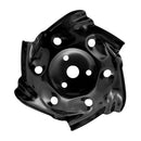 Alloy Dragon Claw Plate Hit Grass Pine Soil Mower Accessories(Black)