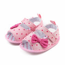 Newborn Baby Boys Girls Soft Sole Anti-slip Sneakers Shoes, Size:11(Pink)