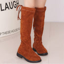 Girls Over-The-Knee High Boots, Size:30(Brown)
