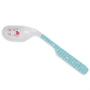 Children Tableware Dessert ice Cream Elbow Plastic Spoon Style Randomly(Curved Spoon)