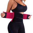 Women Abdomen Adjustable Belt Body Sculpting Corset with Fat Burning Slimming, Size:XL(Red)