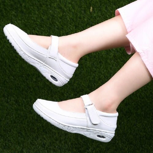 Summer Doctor Nurse Women Breathable Flats, Size:36 Yards(Four Seasons models)