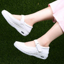 Summer Doctor Nurse Women Breathable Flats, Size:37 Yards(Four Seasons models)