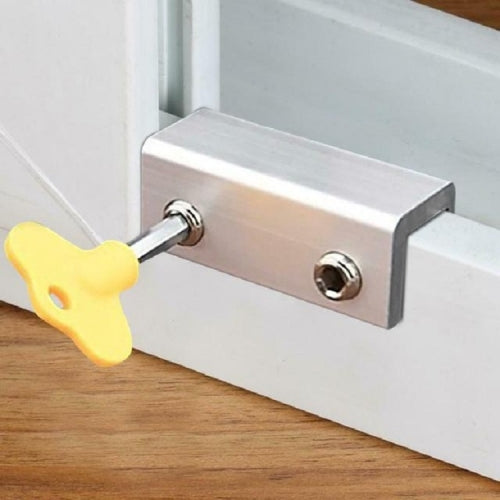 Child Safety Guard Anti-Theft Door Window Stopper, Specifications:Double Hole