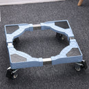 Drum Washing Machine Refrigerator Base Removable Roller Stainless Steel Bracket