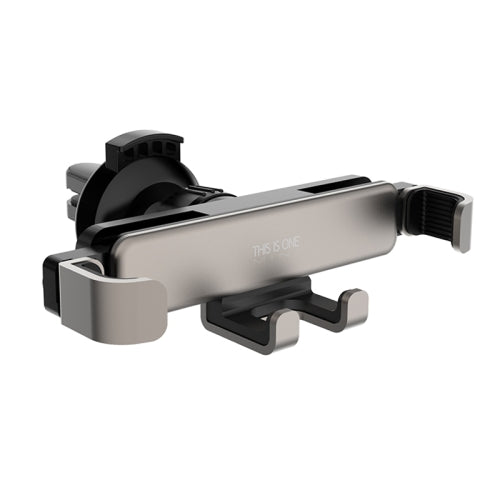 Car Air Conditioning Air Outlet Mobile Phone Holder(Matt Gun-color MINI)