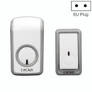 CACAZI W-899 Smart Home Wireless Doorbell Remote Control Doorbell, Style:EU Plug