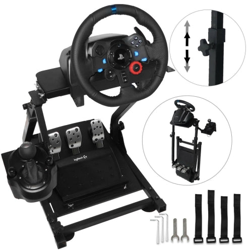 Racing Simulator Steering Wheel Stand Racing Game Stand Not Include Wheel and Pedals(CSWg29g27t300t500FANATEC)