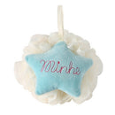 5 PCS Creative Cartoon Star Shape Foaming Bath Ball Rubbing Towel(Blue)