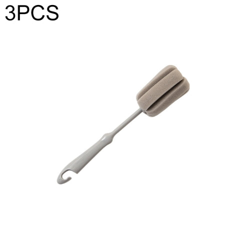 3 PCS Cup Brush Insulation Cup Feeding Bottle Sponge Wiper Easy To Clean Kitchen Sponge Wiper, Size:Short