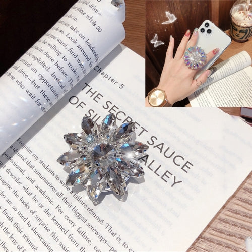 2 PCS Lazy Man Live Shooting Mobile Phone Rotating Ring Buckle Holder, Style:Satellite Long Diamond