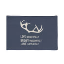 Living Room Bathroom Velvet Non-Slip Floor Mat Fabric Carpet, Size:40x60cm(Antlers)